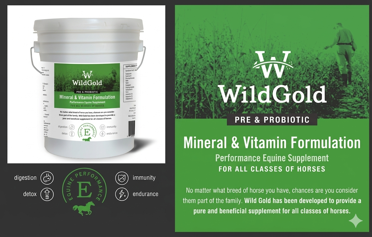 Wild Gold Mineral & Vitamins w/ Pre & Probiotics - 5 lbs - Image 2